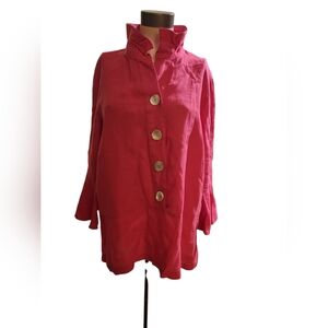John Mark Fuchsia Med Tunic